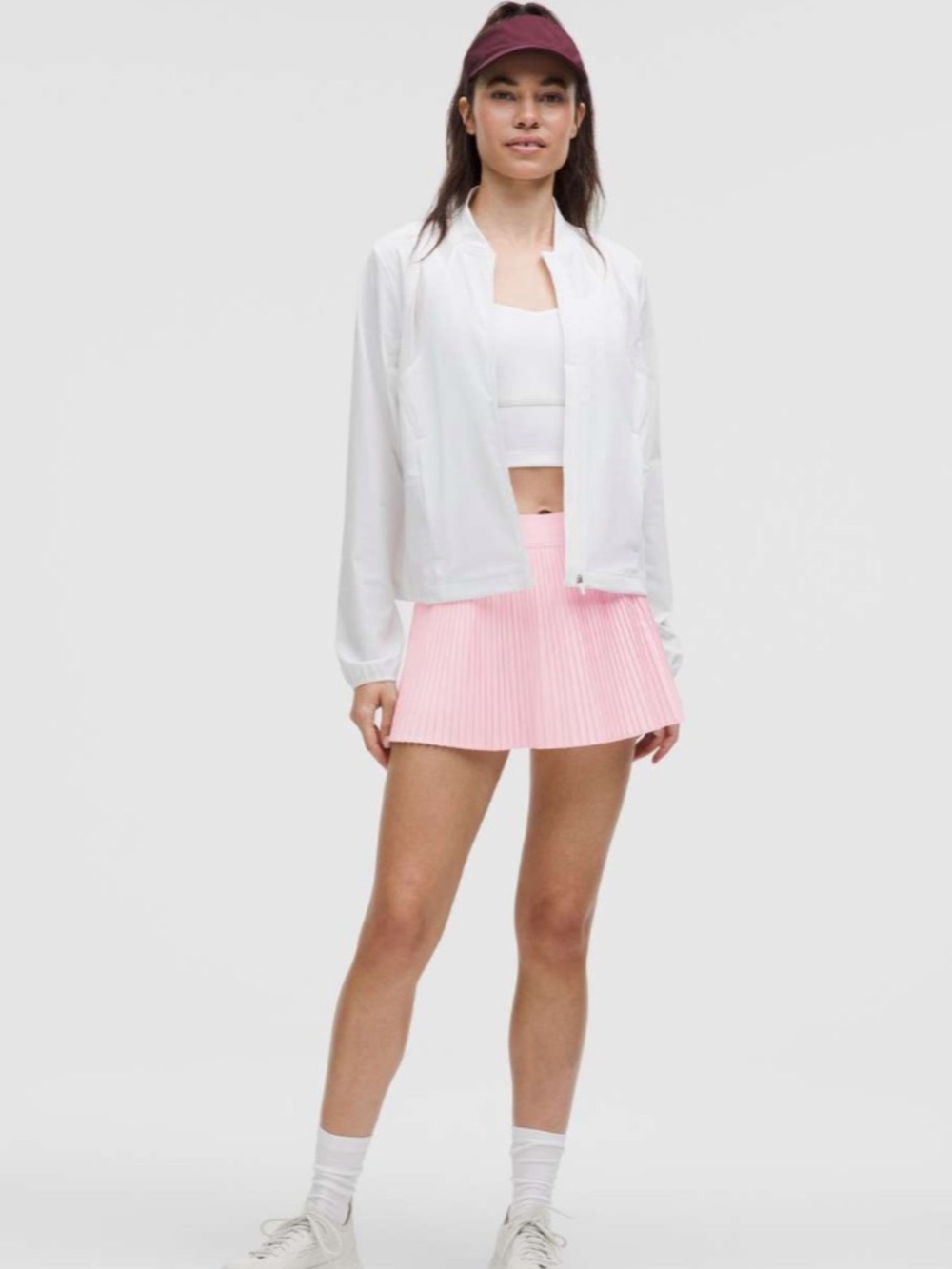 Lululemon Varsity High-Rise Pleated
Tennis Skirt Pink Organza size 4 - Picture 3 of 11